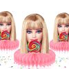 Barbie Honeycomb Centerpieces Barbie Honeycomb Centerpieces