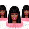 Afro Barbie Honeycomb Centerpieces Afro Barbie Honeycomb Centerpieces