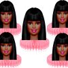 Afro Barbie Honeycomb Centerpieces Afro Barbie Honeycomb Centerpieces