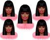 Afro Barbie Honeycomb Centerpieces Afro Barbie Honeycomb Centerpieces
