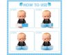 Honey_Blue_How_To_Use The Boss Baby Honeycomb Table Centerpieces (Set of 5)