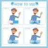 Blippi Honeycomb Centerpieces Blippi Honeycomb Centerpieces