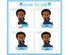 Honey_Blue_How_To_Use2 Afro Boss Baby Honeycomb Table Centerpieces – 5 PCS Birthday Party Decorations