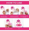 Baby Shark Honeycomb Centerpieces – Table Decorations Set – 5 Cute Baby Shark Cardstock Figures Baby Shark Honeycomb Centerpieces – Table Decorations Set – 5 Cute Baby Shark Cardstock Figures