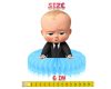 Honey_Size The Boss Baby Honeycomb Table Centerpieces (Set of 5)