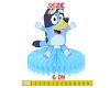 Honey_Size Bluey Honeycomb Table Centerpieces