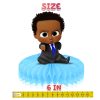 Honey_Size2 Afro Boss Baby Honeycomb Table Centerpieces – 5 PCS Birthday Party Decorations