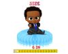 Honey_Size2 Afro Boss Baby Honeycomb Table Centerpieces – 5 PCS Birthday Party Decorations