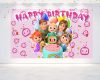 Cocomelon Family Birthday Backdrop For Girls Cocomelon Family Birthday Backdrop For Girls
