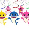 Baby Shark Hanging Swirls – 10 Pcs Baby Shark Ceiling Swirls Decorations Baby Shark Hanging Swirls – 10 Pcs Baby Shark Ceiling Swirls Decorations