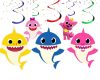 Baby Shark Hanging Swirls – 10 Pcs Baby Shark Ceiling Swirls Decorations Baby Shark Hanging Swirls – 10 Pcs Baby Shark Ceiling Swirls Decorations