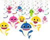 Baby Shark Hanging Swirls – 10 Pcs Baby Shark Ceiling Swirls Decorations Baby Shark Hanging Swirls – 10 Pcs Baby Shark Ceiling Swirls Decorations