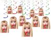 Barbie Hanging Swirl Decorations Barbie Hanging Swirl Decorations