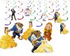 Beauty and The Beast Hanging Swirl Decorations Beauty and The Beast Hanging Swirl Decorations