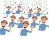 Blippi Hanging Swirl Decorations Blippi Hanging Swirl Decorations