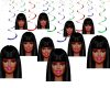 Afro Barbie Hanging Swirls Afro Barbie Hanging Swirls