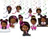 Swirls_All4 Boss Baby Girl Afro Hanging Swirls