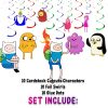 Swirls_Included Adventure Time Hanging Swirl Decorations