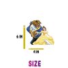 Beauty and The Beast Hanging Swirl Decorations Beauty and The Beast Hanging Swirl Decorations