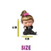 Swirls_Size3 Boss Baby Girl Hanging Swirl Decorations – 10 Cutouts