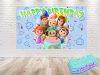 Cocomelon Birthday Backdrop Cocomelon Birthday Backdrop