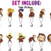 Curious George Cupcake Toppers Curious George Cupcake Toppers