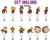 Curious George Cupcake Toppers Curious George Cupcake Toppers
