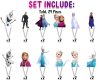 Frozen Cupcake Toppers Set Frozen Cupcake Toppers Set