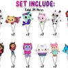 Gabby’s Dollhouse Cupcake Toppers Gabby’s Dollhouse Cupcake Toppers