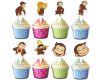 Curious George Cupcake Toppers Curious George Cupcake Toppers