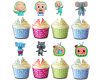 Cocomelon Cupcake Toppers β 24 pcs Birthday Party Decorations Cocomelon Cupcake Toppers β 24 pcs Birthday Party Decorations