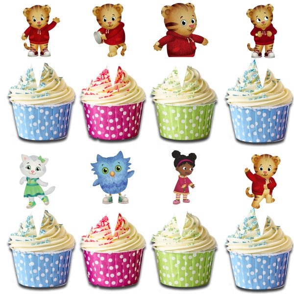 Daniel Tiger Cupcake Toppers
