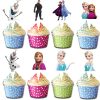 Frozen Cupcake Toppers Set Frozen Cupcake Toppers Set