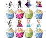 Frozen Cupcake Toppers Set Frozen Cupcake Toppers Set