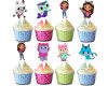 Gabby’s Dollhouse Cupcake Toppers Gabby’s Dollhouse Cupcake Toppers