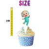 Cocomelon Cupcake Toppers β 24 pcs Birthday Party Decorations Cocomelon Cupcake Toppers β 24 pcs Birthday Party Decorations