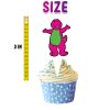 Barney & Friends Cupcake Toppers Barney & Friends Cupcake Toppers