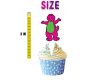 Barney & Friends Cupcake Toppers Barney & Friends Cupcake Toppers