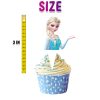 Frozen Cupcake Toppers Set Frozen Cupcake Toppers Set