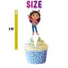 Gabby’s Dollhouse Cupcake Toppers Gabby’s Dollhouse Cupcake Toppers