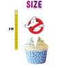 Ghostbusters Birthday Cupcake Toppers Set of 24 Ghostbusters Birthday Cupcake Toppers Set of 24