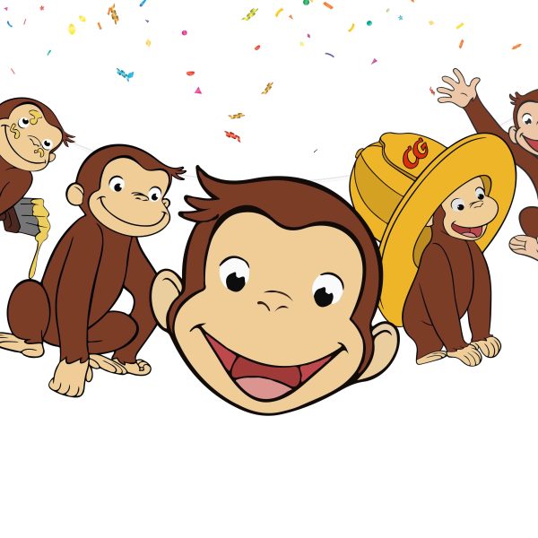 Curious George Birthday Banner