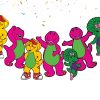 Barney & Friends Birthday Garland Banner Barney & Friends Birthday Garland Banner