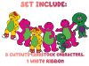 Barney & Friends Birthday Garland Banner Barney & Friends Birthday Garland Banner
