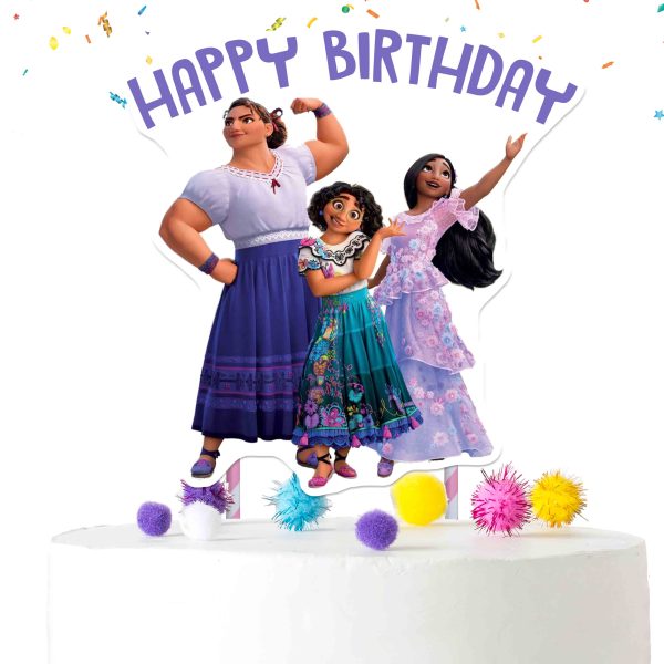 Encanto Happy Birthday Cake Topper