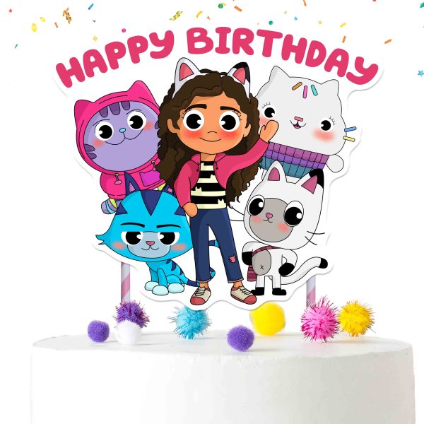 Gabby’s Dollhouse Cake Topper