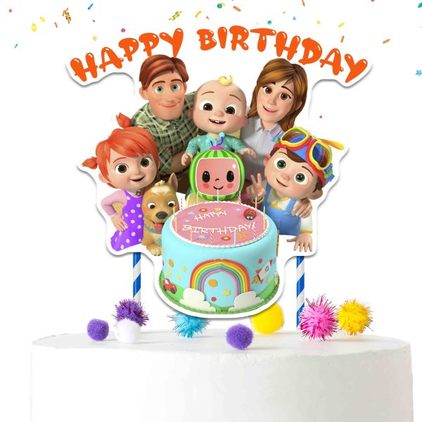 Cocomelon Cake Topper