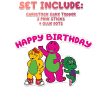 Barney & Friends Cake Topper Barney & Friends Cake Topper