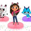 Gabby’s Dollhouse Honeycomb Table Centerpieces Gabby’s Dollhouse Honeycomb Table Centerpieces