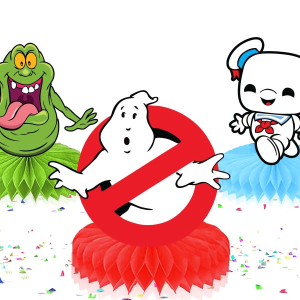 Ghostbusters Honeycomb Table Centerpieces